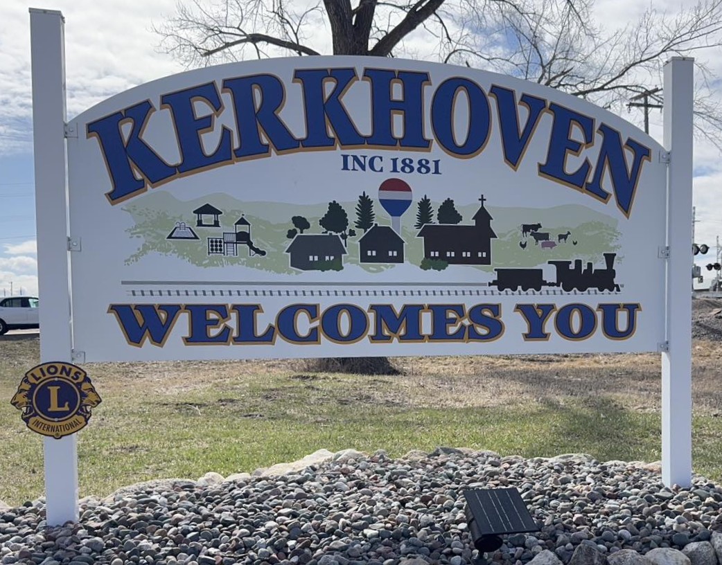welcome sign